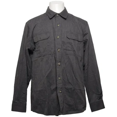 Shirt (Gray) from Wrangler Cotton, Elastane, Polyester