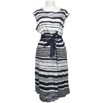 Jurk (Blauw, Wit) van New England Katoen, Polyester, Viscose