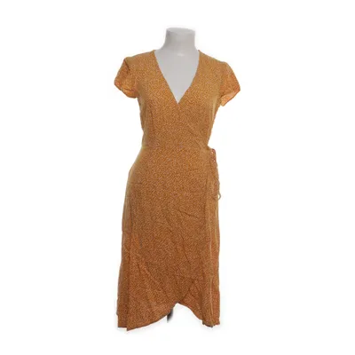 Wrap dress (Orange, White) from Clockhouse by C&A Viscose