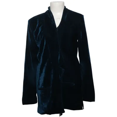 Blazer (Blue) from One Teaspoon Elastane, Polyester