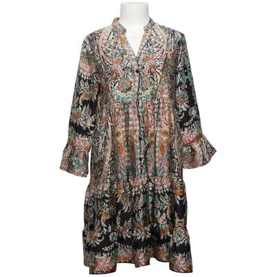 Klänning (Svart, Flerfärgad) från JS Millenium Polyester