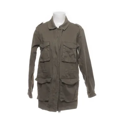 Denim jacket (Green) from VRS Woman Cotton, Elastane