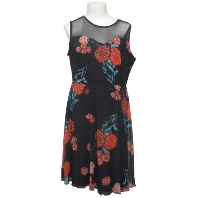 Jurk (Zwart, Meerkleurig) van Bodyflirt Elastaan, Polyester