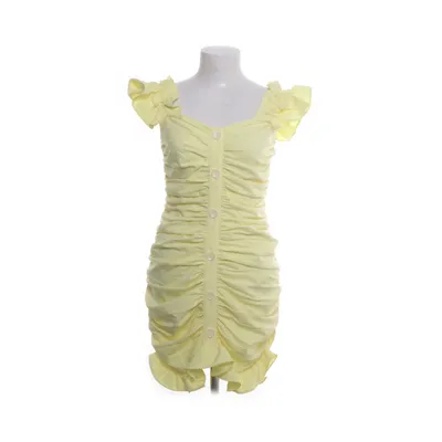 Robe (Jaune) de Zara Polyester, Élasthane
