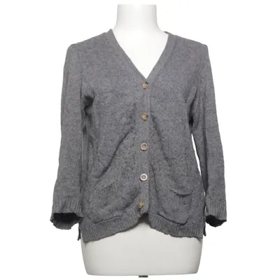 Cardigan (Grijs) van Zara Knit Angora, Katoen, Polyamide, Viscose