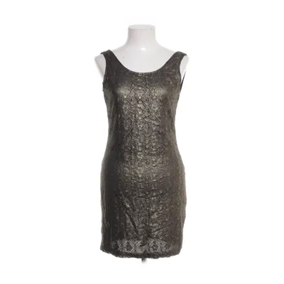 Dress (Gold, Black) from Walk & Talk Cotton, Polyamide, Viscose