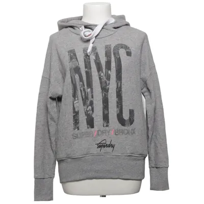Huvtröja (Grå) från Superdry Bomull, Polyester, Viskos