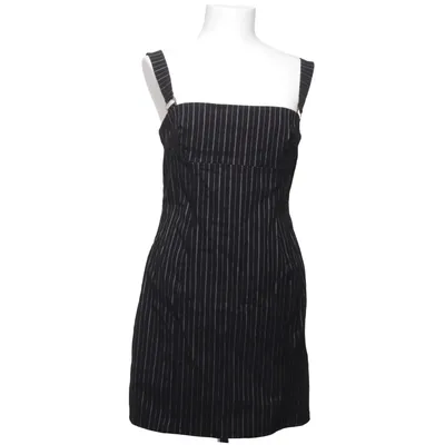 Denimspencer (Sort, Hvid) fra ASOS Design Elastan, Polyamid, Polyester, Viscose