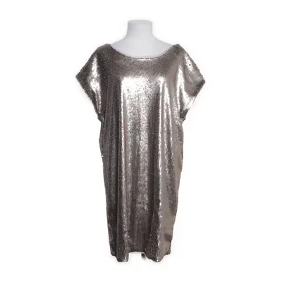 Cocktailklänning (Grå, Silverfärgad) från Lindex Polyester