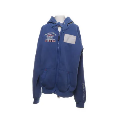 Hættetrøje (Blå) fra Geographical Norway Bomuld, Polyester