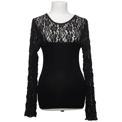 Topp (Svart) från Nelly Elastan, Polyester, Viskos