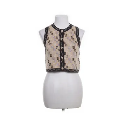Vest (Beige, Multicolored) from & Other Stories Polyamide, Wool, Polyester
