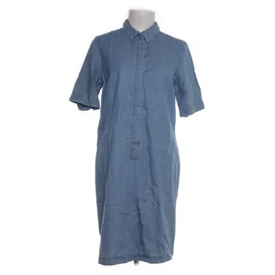Denim jurk (Blauw) van Opus Katoen, Lyocell