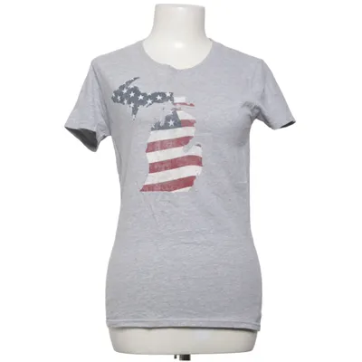 T-shirt (Gris, Multicolore) de Anvil Coton, Polyester