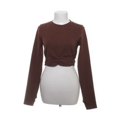 Crop top (Brun) från Chiquelle Activewear Elastan, Polyamid, Polyester