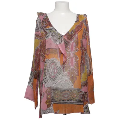 Blus (Orange, Rosa, Flerfärgad) från Zizzi Jeans