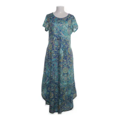 Maxi dress (Blue, Multicolored) from Noracora Cotton