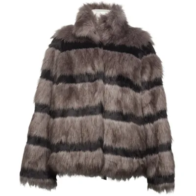 Veste (Gris, Noir) de Etage Outerwear Acrylique, Polyester