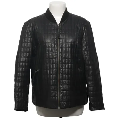 Veste en cuir (Noir) de Louise Roe Cuir