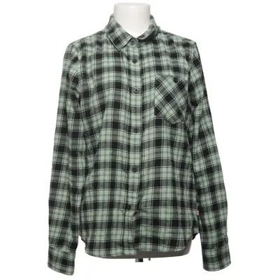 Chemise en flanelle (Vert, Noir) de Trekmates Coton, Polyester