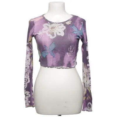 Top (Sena Printed Long Sleeve) fra Weekday Bomuld