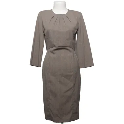 Dress (Brown) from Zara Elastane, Polyester, Viscose