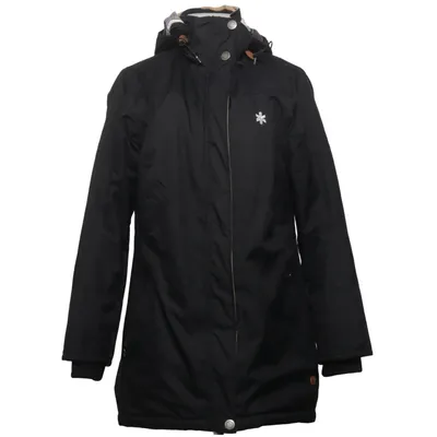 Parka (Schwarz) von Áhkká Outdoor Polyester, Viskose