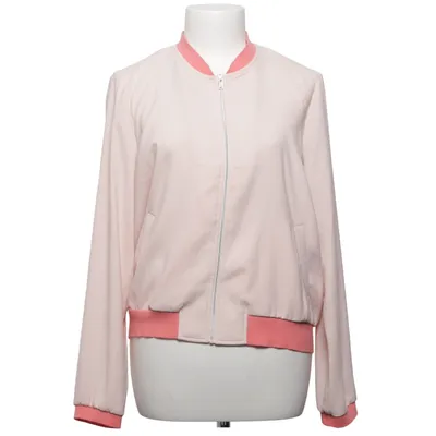 Blouson (Beige, Orange) de Camaïeu Élasthane, Polyester