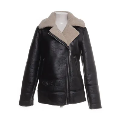 Shearlingjakke (Sort) fra Stradivarius Polyester