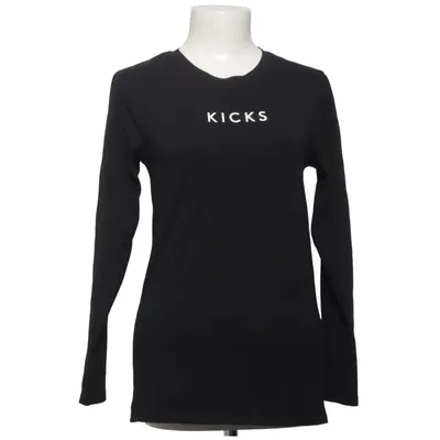 Långärmad t-shirt (Svart) från Kicks Bomull, Elastan
