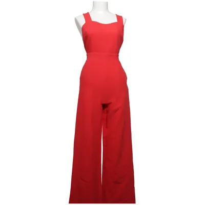 Jumpsuit (Red) from Roser Elastane, Polyester, Viscose