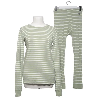 Pajamas (Green, White) from Polarn O. Pyret Organic cotton