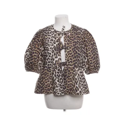 Peplumtopp (Brun) från Ganni Ekologisk bomull