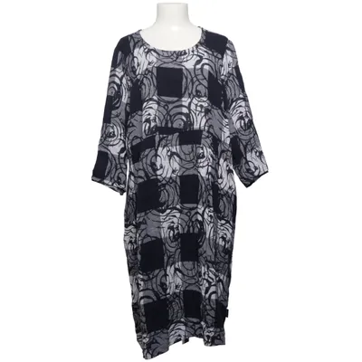 Dress (Blue, White) from Pont Neuf Cotton, Linen, Viscose