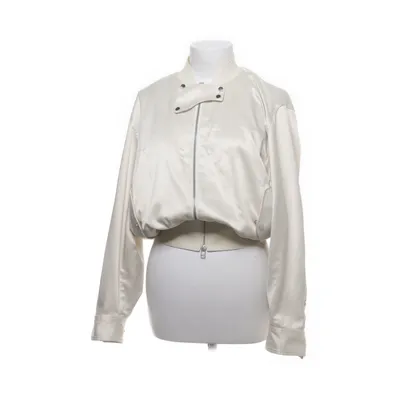 Bomberjakke (Beige) fra By Malene Birger Akryl, Polyester, Viscose