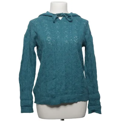 Hoodie (Blue) from Promod Acrylic, Alpaca wool, Polyamide