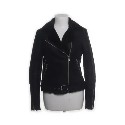 Shearling jacket (Black) from Pimkie Polyester