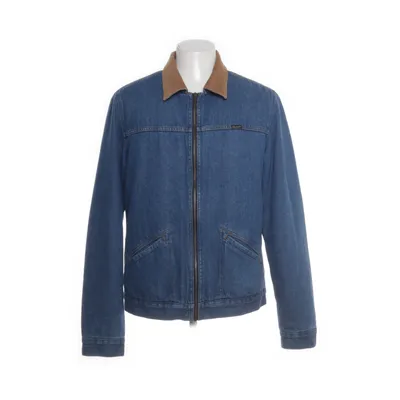Gevoerde spijkerjas (Blauw) van Wrangler Katoen