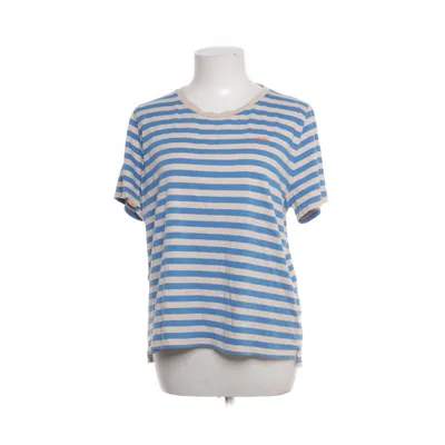 T-shirt (Blue, Beige) from The Tiny Big Sister Cotton