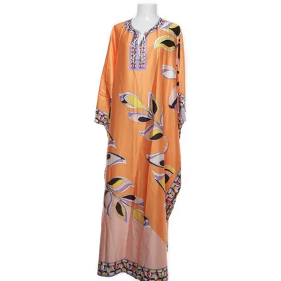 Kaftan (Oranje, Meerkleurig) van Susa