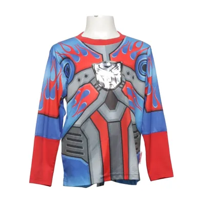Langærmet t-shirt (Blå, Rød, Flerfarvet) fra Transformers