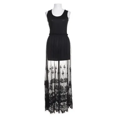 Maxi dress (Black) from XXI Cotton, Polyester, Viscose