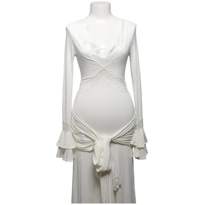 Maxi dress (White) from Meshki Elastane, Nylon, Polyester, Viscose