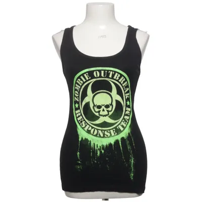 Tank Top (Black, Green) from Darkside Cotton