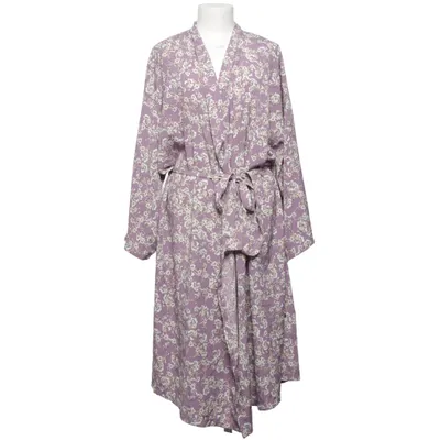 Dressing gown (Purple, White) from Hängmatta Viscose