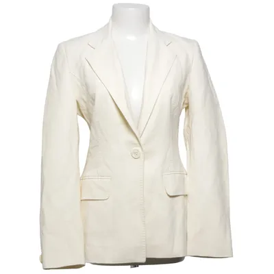 Blazer (White) from Karen Millen Acetate, Cotton
