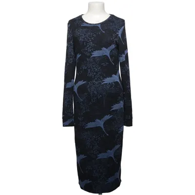 Jurk (Blauw, Zwart) van Carin Wester Elastaan, Polyester, Viscose