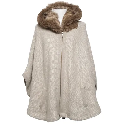 Cape (Beige) from Zara Knit