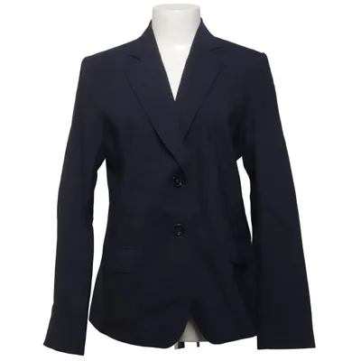 Blazer (Blauw) van René Lezard Acetaat, Katoen, Cupro, Elastaan, Polyamide, Polyester