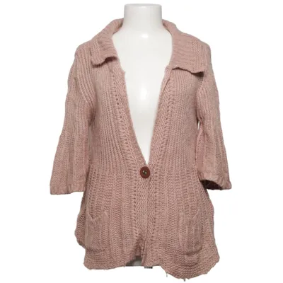 Cardigan (Pink) from Hessnatur Silk, Wool